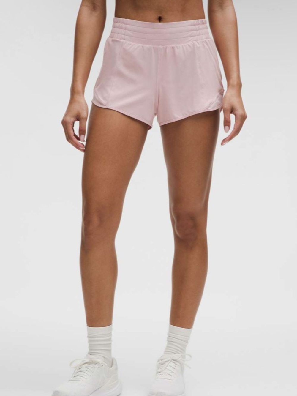 lululemon athletica Hotty Hot Low-Rise Lined Shorts - Pink Haze